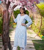 Apsara-chikankari-muslin-kurta