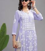 Sabah-chikankari-modal-straight-kurta
