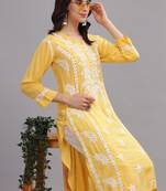 Shivani-chikankari-modal-straight-kurta