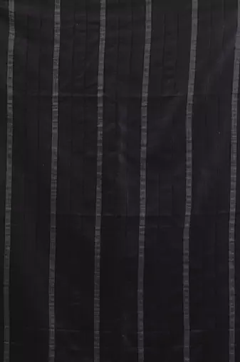 Beige silk blend saree with weaved borders