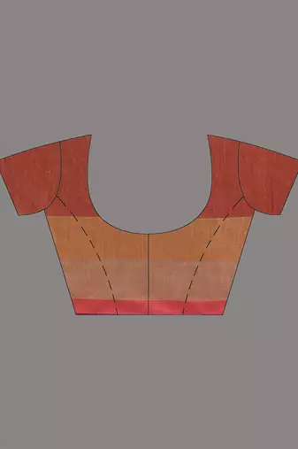 Pink tissue soft saree with zari borders