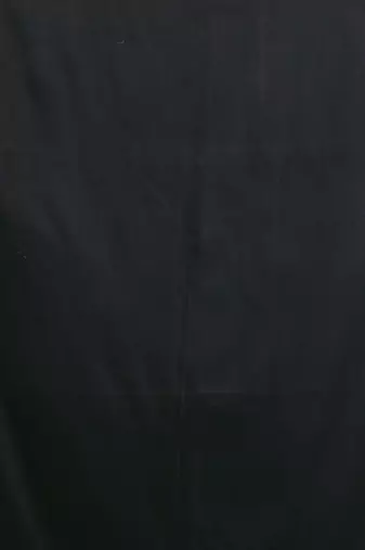 Black cotton handwoven soft saree with pompom
