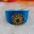 Radium acrylic kundan stud free size bracelets