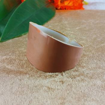Light pink acrylic plain free size bracelets 3