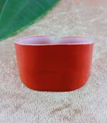 Dark pink acrylic plain free size bracelets