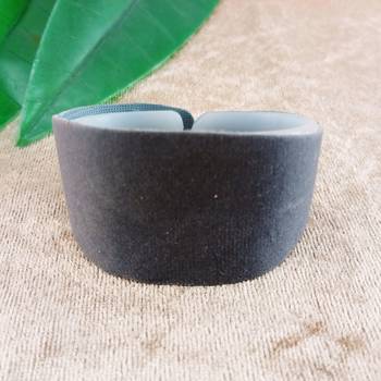 Grey acrylic plain free size bracelets 1