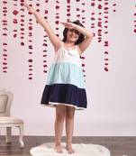 Multicolor cotton woven dress