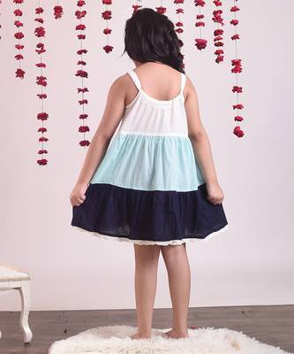 Multicolor cotton woven dress 4