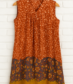 Georgette sleeveless dress