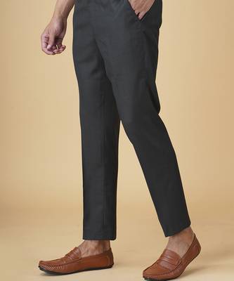 Bottle green solid rayon bandhgala suit 2