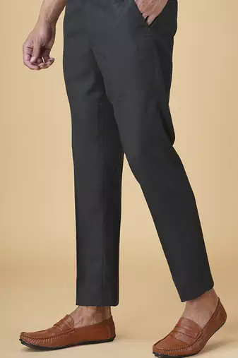 Bottle green solid rayon bandhgala suit