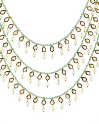 Grand polki pearl necklace 2