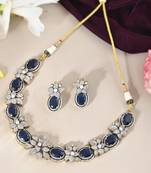 Midnight blossom necklace set