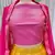 Pink & Mustard South Style Kanchipuram Silk Semi stitched Lehenga set with choli and dupatta