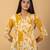 Mustard cotton ragular top