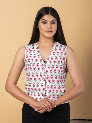 White cotton vest top 1
