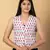 White cotton vest top