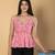 Pink cotton empire top