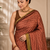 Multicolor Silk blend Printed Saree