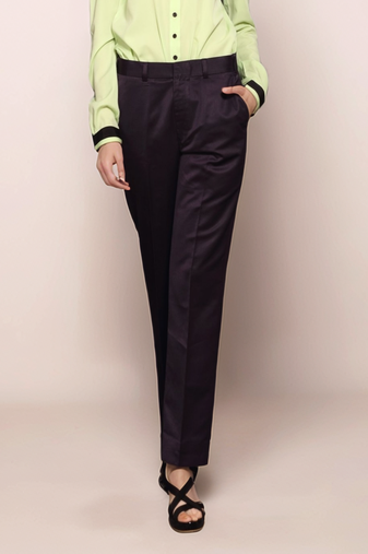 Wine formal trouser