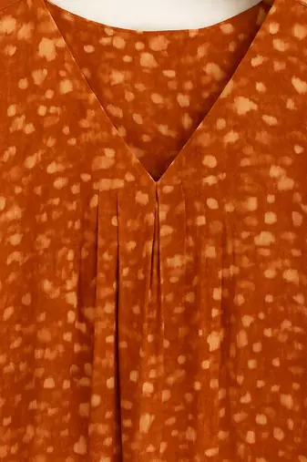 Georgette sleeveless dress