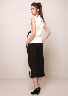 Black cropped  trouser 4
