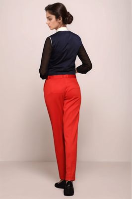 Red formal trouser 4