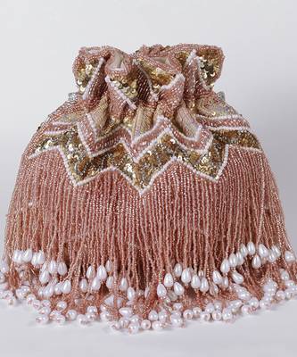 suede pinkpotli bag with handle 1