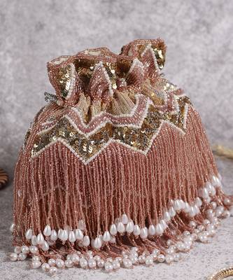 suede pinkpotli bag with handle 4