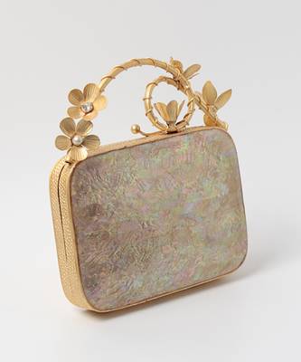 Gold clutch with removeable chain 4