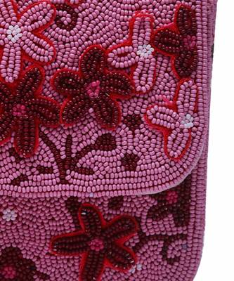 Suede multicolor baguette bag with handle 4