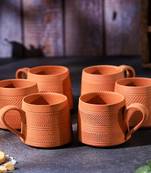 Terracotta nawabi coffee mug set 0f 6