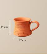 Terracotta royal coffee mug set of 6