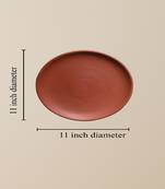 Terracotta 11 inches wallplate set of 9