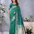 Rama banarasi silk blend jacquard weaving saree