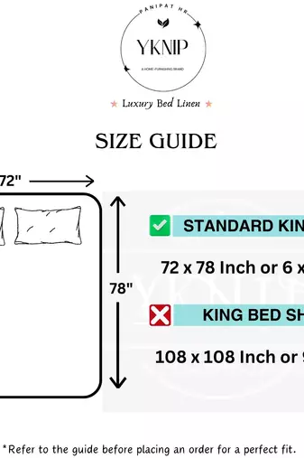 White beige geometric bed sheets with 2 king size pillow cover and double bed around elastic size 72x78x8 inches