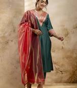 Rama embroidered viscose rayon   salwar suit