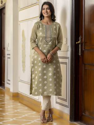 Pista embroidered shimmer silk salwar suit 3