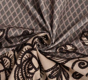 Beige brown) bed sheets with 2 king size pillow cover and double bed around elastic size 72x78x8 inches 3