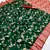 Dark Green Soft Banarasi silk blend Saree