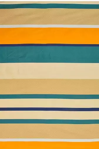 multicolor glace cotton fiited bedsheet