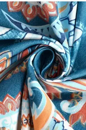 multicolor glace cotton fiited bedsheet