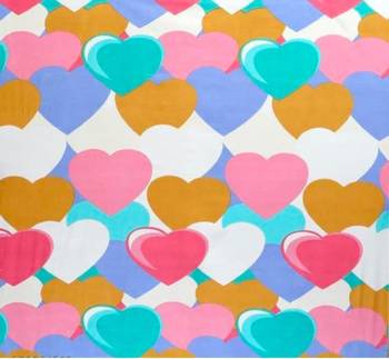 multicolor glace cotton fiited bedsheet 3
