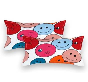 multicolor glace cotton fiited bedsheet 3