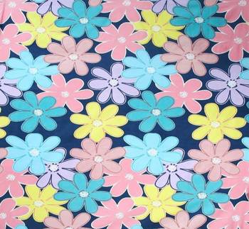 multicolor glace cotton fiited bedsheet 3