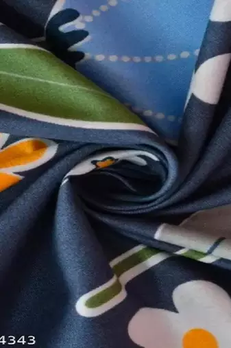 multicolor glace cotton fiited bedsheet