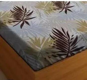 multicolor glace cotton fiited bedsheet 2