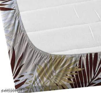multicolor glace cotton fiited bedsheet 3