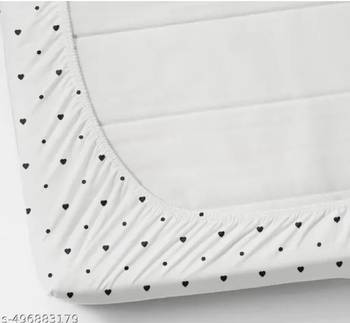 multicolor glace cotton fiited bedsheet 2