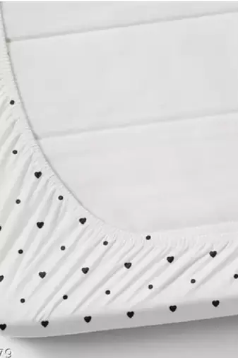 multicolor glace cotton fiited bedsheet